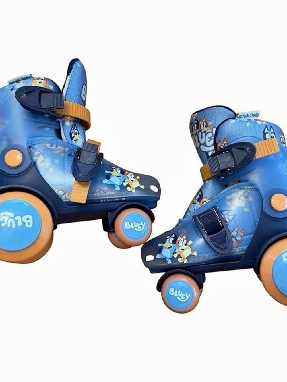 Bluey Trainer Roller Skates Adjustable Size J9-J12 Kids Quad Skates Boys Girls